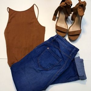 Forever 21 Low Cut back bodysuit